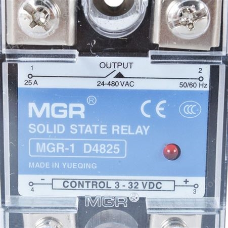 上海稳谷 直销 MGR-1 D4825 固态继电器 单相交流固态继电器