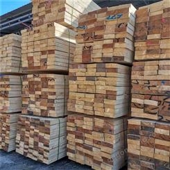 德州白松建筑工程方木 中润天木业 厂家批发多规格建筑木方