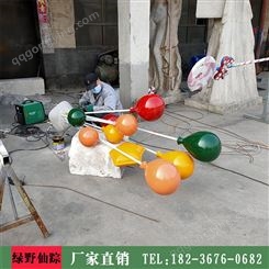 焦作玻璃钢气球雕塑 玻璃钢动物雕塑 熊猫雕塑