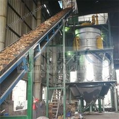 吉林木耳菌渣气化炉设备 木屑木刨花气化炉价格 木块木片气化设备价格 卓昊气化炉