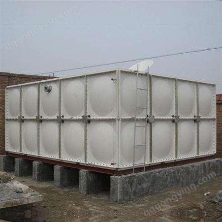 厂家定制玻璃钢水箱 组装方形储水罐 玻璃钢水池不锈钢水箱 聚氨酯保温水箱