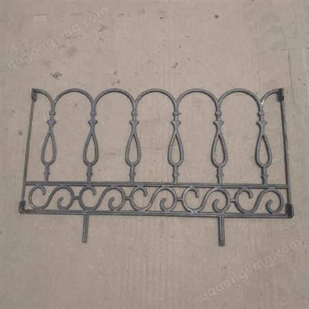普罗盾厂家供应铸铁护栏 小区围墙 别墅防护栏 铁艺栏杆 铸铁围墙