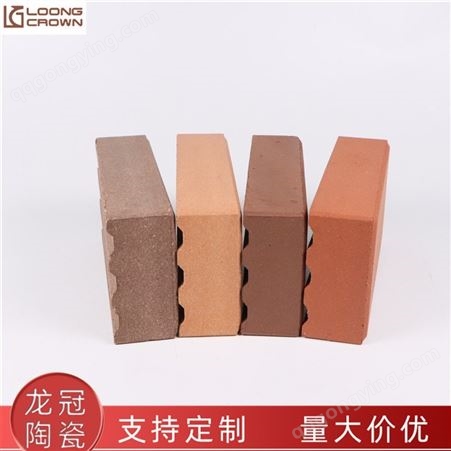 龙冠陶瓷 陶土砖 亚光质地耐磨陶土砖 欢迎来厂订购
