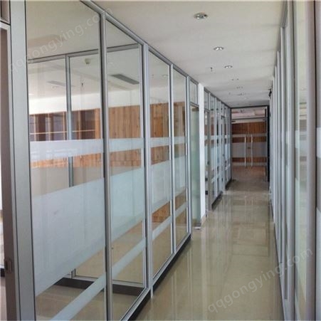 西安欧盾办公室玻璃隔断 物美价廉  西安玻璃隔断墙