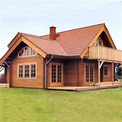 重型防腐木木屋 保温性能良好 设计风格个性自然