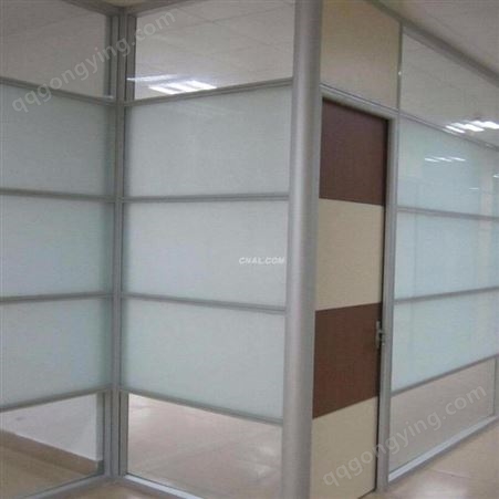 西安单层玻璃隔断 10年行业经验 工厂直销 西安不锈钢玻璃隔断