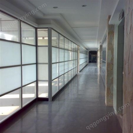 西安办公室玻璃隔断 欧盾多年经验 工厂直销  西安不锈钢玻璃隔断批发