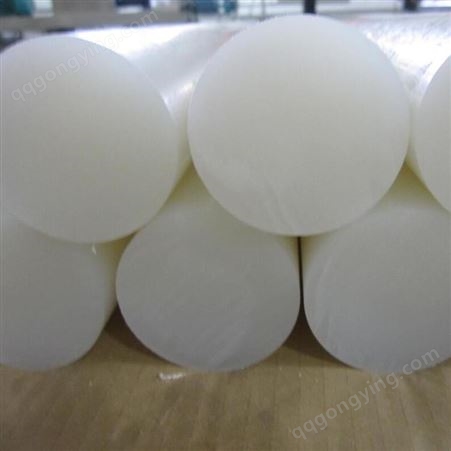 化工行业用PVDF棒材 白色PVDF棒 耐腐蚀塑胶棒直售
