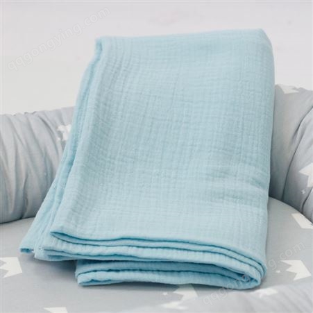 纱布浴巾 夏季跨境婴儿纯棉2层纱布浴巾