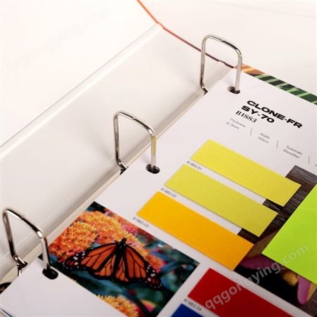 色卡包装样册印刷设计 产品样本画册 加厚色卡内页印刷