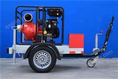 液压泵 6寸牵引式水泵 应急抢险专用泵车