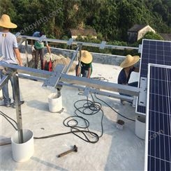 家用太阳能发电_10KW停车场中型离网储能系统