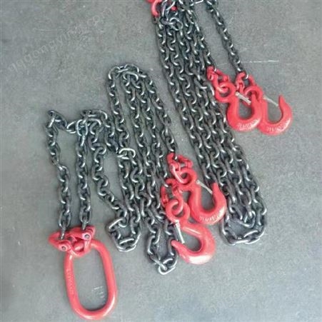 南京重霸起重链条吊索具 链条吊钩索具行车起吊工具