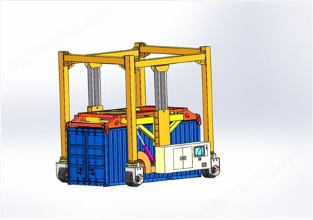 宝垒机械集装箱翻运车 集装箱翻运机 码头装卸设备厂家