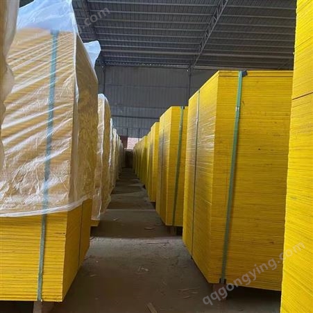 贵州木模板 工地用建筑模板混凝土用 1220*2440板杨木夹心结实