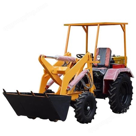 纯电动铲车 小型铲车装载机   工地农用小铲车 小型装载机