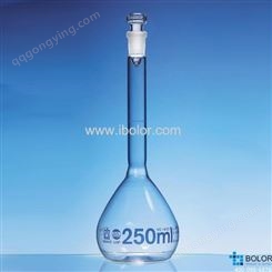 容量瓶，USP证书，BLAUBRAND®，2000ml，NS 29/32，Boro 3.3， 玻璃瓶塞 36984