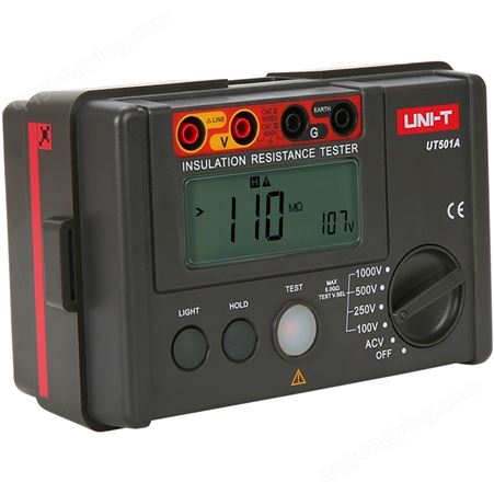 优利德（UNI-T）UT501/502A 高压绝缘电阻测试仪数字兆欧表