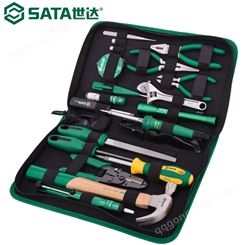 世达（SATA）03780 工具组套25件基本电工维修工具包套装家用组合工具