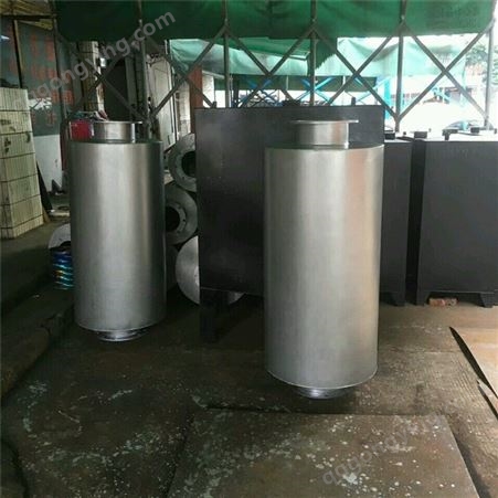 东莞柴油发电机组消音器 厂家销售发电机二级消声器 柴油机降噪用