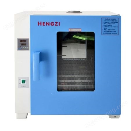 新诺仪器 HGZF-9053 鼓风干燥箱 电热热处理箱 固化融蜡箱 冷轧钢板表面喷塑 不锈钢内胆