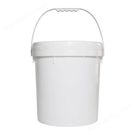 18L塑料化肥桶涂料桶PP塑料桶 圆桶防冻液桶 密封食品级PP桶