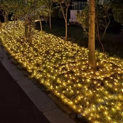 广场小区树木缠灯 LED树灯安装 流星雨网灯 冰条灯采购