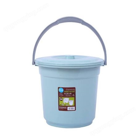 厂家加厚手提塑料桶家用提水桶带盖洗车桶大号塑料水桶