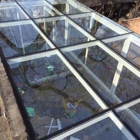 钢结构钢化玻璃阳光玻璃房 北京钢化玻璃封院子 封阳台露台