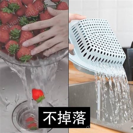 创意厨房可折叠水槽沥水架滤水沥水篮多功能塑料碗碟架水果洗菜盆