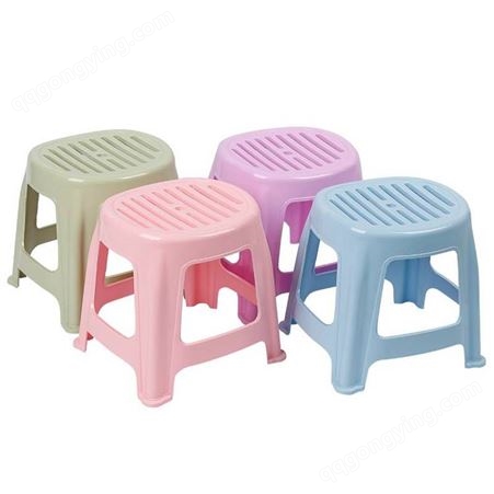 塑料凳子家用加厚椅子凳子高凳 塑胶小板凳客厅方凳塑料大号经济型