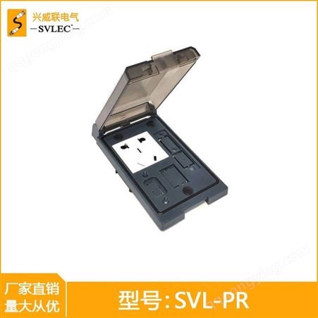 SVLEC  插头插座电源组合式前置机柜面板接口SVL-PR可配穆尔