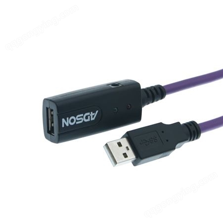 工业级高柔拖链USB公转母线缆工业相机信号放大延长线缆耐折弯