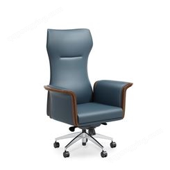 迪欧商务会议家用书房皮质大班椅 升降旋转舒适电脑椅