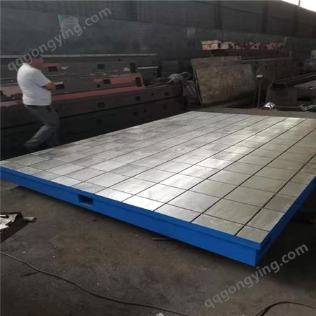 厂家定做铸铁平台 铸铁平板 焊接平台 试验平台 T型槽平台