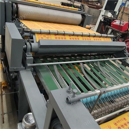 厂家销售河北烧纸压花印刷机 全自动黄纸压泡机 火纸机生产厂家