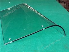 热弯玻璃工程   热弯玻璃厂家定做各种尺寸  雅东玻璃