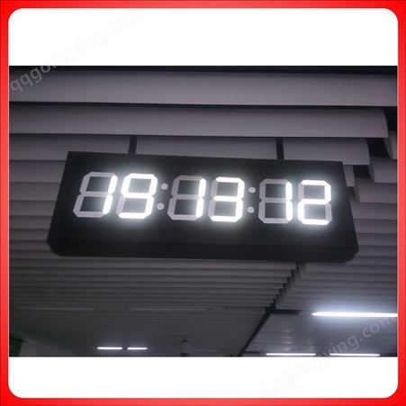 户外防水LED时钟|红绿黄蓝紫LED电子钟|户外大尺寸计时器|LED倒/计时屏|时钟厂家