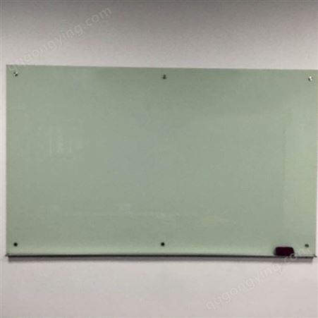 白板玻璃会议室 白板书写磁性玻璃 钢化绿色玻璃白板优雅乐