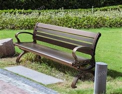 全铝户外长椅;庭院花园休闲椅子;室外铸铝靠背椅子;小区防腐防锈长条椅
