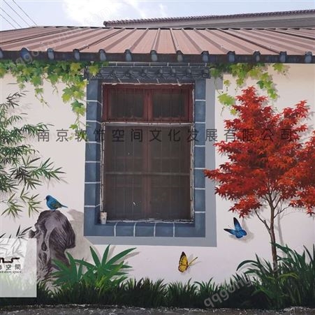 新农村壁画彩绘、美丽乡村文化墙彩绘