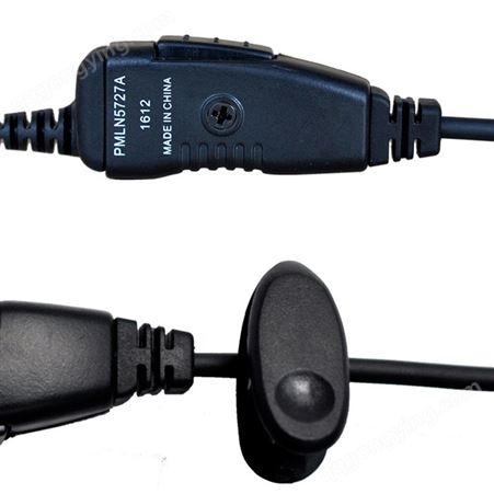 PMLN5727摩托罗拉MagOne耳挂式耳机 P66E86MTP3000系列对讲机配件