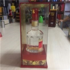 PET亚克力酒盒厂家直供各种透明酒盒可设计定做信义包装