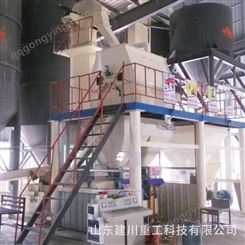 干粉砂浆设备  干粉砂浆生产线  特种砂浆生产线    建川重工  JC