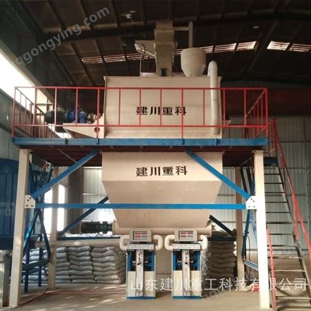 建川JC 石膏砂浆生产机器 石膏砂浆生产线 石膏砂浆成套设备供应