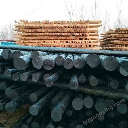 防腐油木杆 6米油木杆 厂家批发油木杆