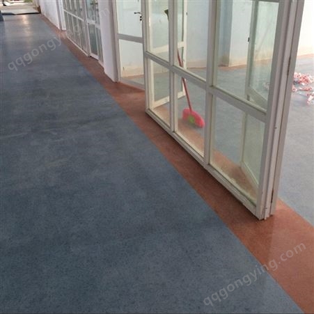 批发室内健身房PVC地板 舞蹈室防滑运动地板 体育运动塑胶地板