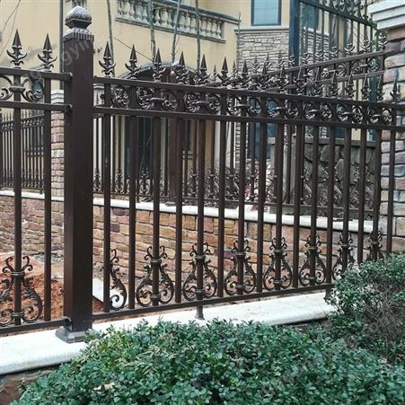 别墅栅栏铁艺围栏 学校社区庭院围墙栏杆