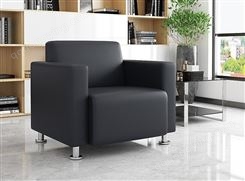 办公沙发现代时尚会客三人位商务接待小型家具办公室沙发茶几组合JY-BF-013