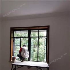 玻璃格子窗  上海钢窗  老别墅钢窗   钢窗定做  老上海钢窗  断桥铝复古门窗